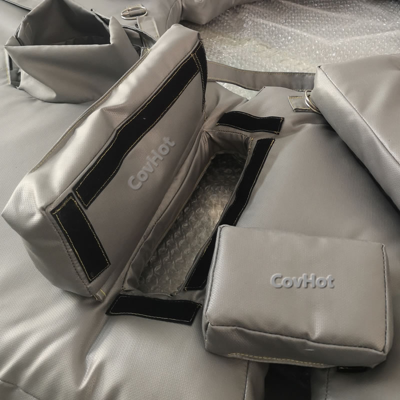 柔性可拆卸硫化機保溫衣隔熱 圖紙定制 CovHot異形保溫衣廠家