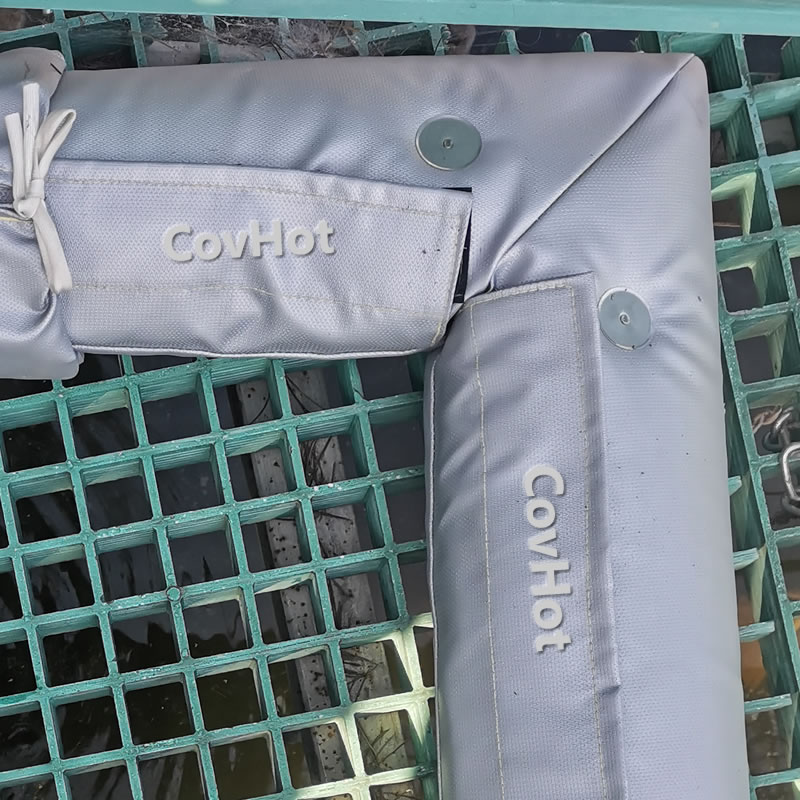 冬季管道可拆卸防凍保溫衣 維護設備穩定運行 橡塑保溫管 可重復使用