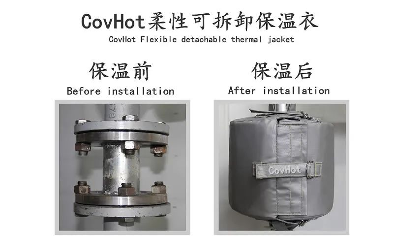 COVHOT?柔性可拆卸式<a href=http://www.nh-ht.cn/e/tags/?tagname=%E4%BF%9D%E6%B8%A9%E8%A1%A3 target=_blank class=infotextkey>保溫衣</a>,蒸汽系統(tǒng)節(jié)能,節(jié)能保溫